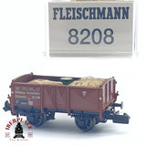 ♻️ 2da mano - Fleischmann 8208 vagón con carga bultos DR 26 538 N escala 1:160