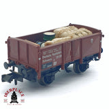 ♻️ 2da mano - Fleischmann 8208 vagón con carga bultos DR 26 538 N escala 1:160