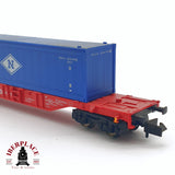 ♻️ 2da mano - Fleischmann 8249 vagón contenedor CARGO DB N escala 1:160