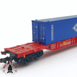 ♻️ 2da mano - Fleischmann 8249 vagón contenedor CARGO DB N escala 1:160