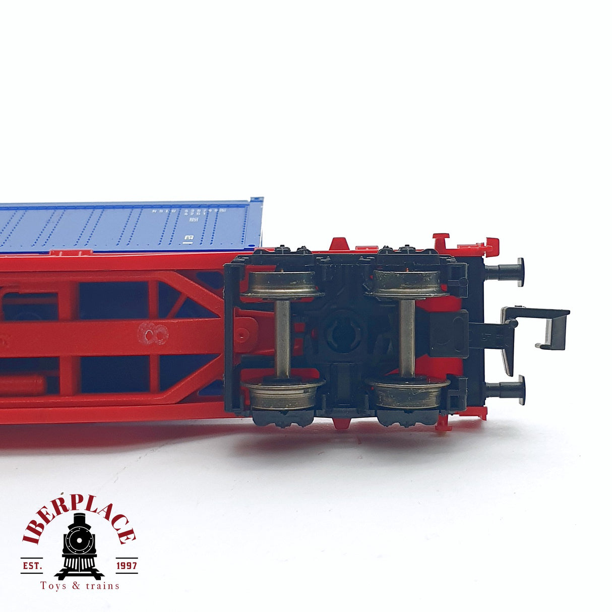 ♻️ 2da mano - Fleischmann 8249 vagón contenedor CARGO DB N escala 1:160