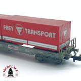 ♻️ 2da mano - Roco 25216 vagón Frey Transport Hupac SBB CFF N escala 1:160