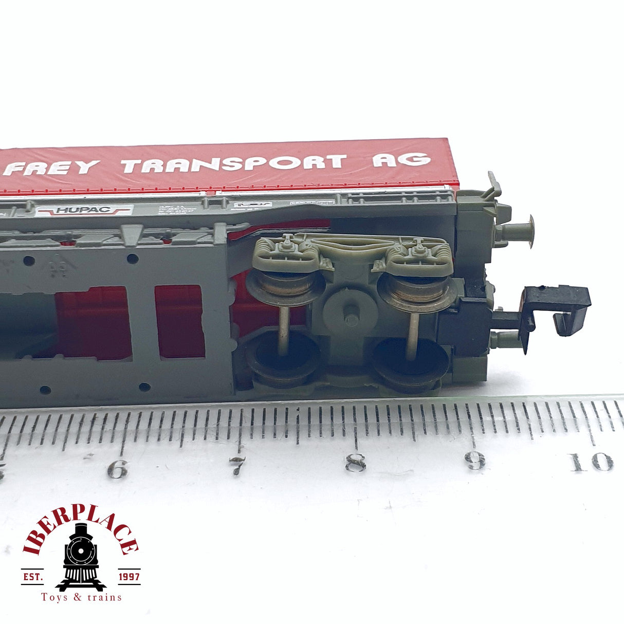 ♻️ 2da mano - Roco 25216 vagón Frey Transport Hupac SBB CFF N escala 1:160