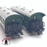 ♻️ 2da mano - 2x Fleischmann 8062 vagón pasajeros DB clase 2 N escala 1:160