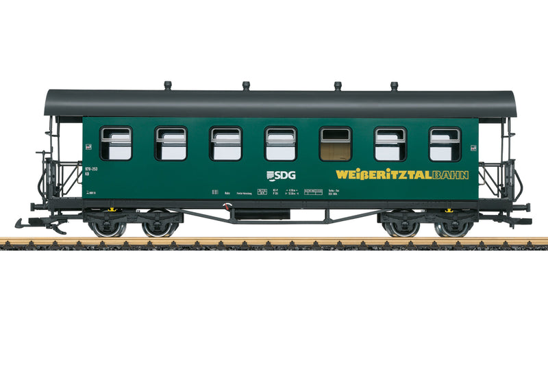 LGB 31390 – Coche de viajeros KB 970-253, SDG Weißeritztalbahn – G 1:22,5