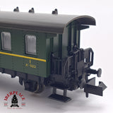 ♻️ Segunda mano - Roco 24413 vagón pasajeros RENFE A522 verde N escala 1:160 1/2