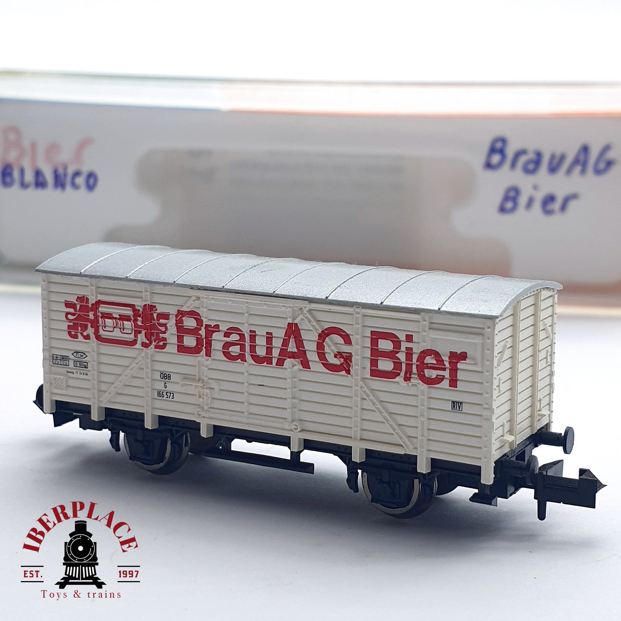 ♻️ Segunda mano - Roco 25330 vagón mercancias Brau AG Bier ÖBB N escala 1:160