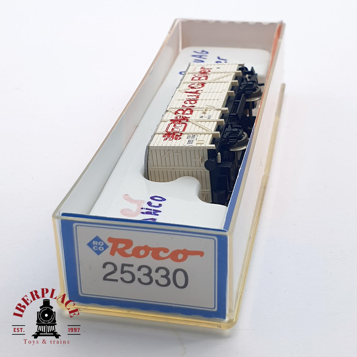 ♻️ Segunda mano - Roco 25330 vagón mercancias Brau AG Bier ÖBB N escala 1:160