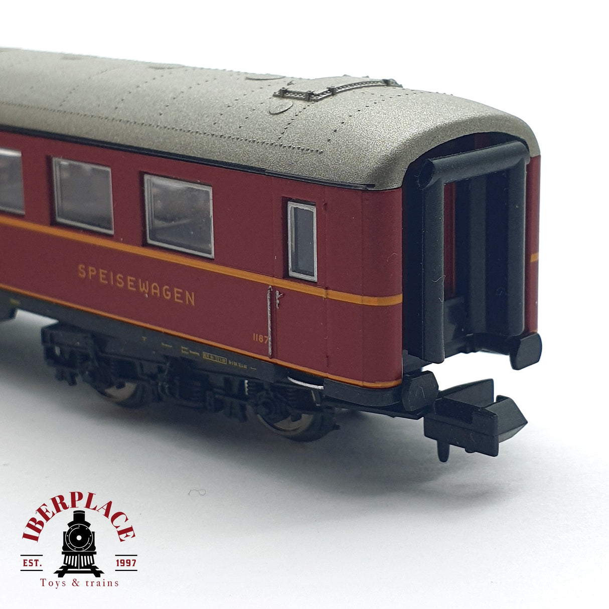 ♻️ Segunda mano - Minitrix 15769-13 vagón pasajeros restaurante DSG 1187 N escala 1:160
