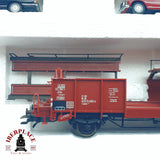 ♻️ 2da mano - Märklin 46134 vagones portacoches de doble piso con 8 coches DB H0 escala 1:87