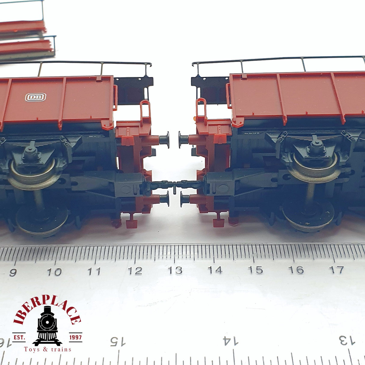 ♻️ 2da mano - Märklin 46134 vagones portacoches de doble piso con 8 coches DB H0 escala 1:87