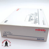 ♻️ 2da mano - Märklin 48756 vagón plataforma con camion de bomberos H0 escala 1:87