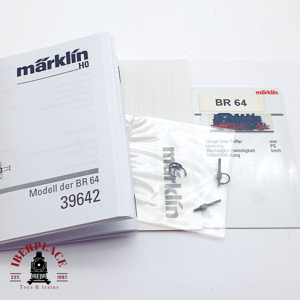 ♻️ 2da mano - Märklin 39642 Digital Locomotora de vapor DR 64 241 con sonido H0 escala 1:87