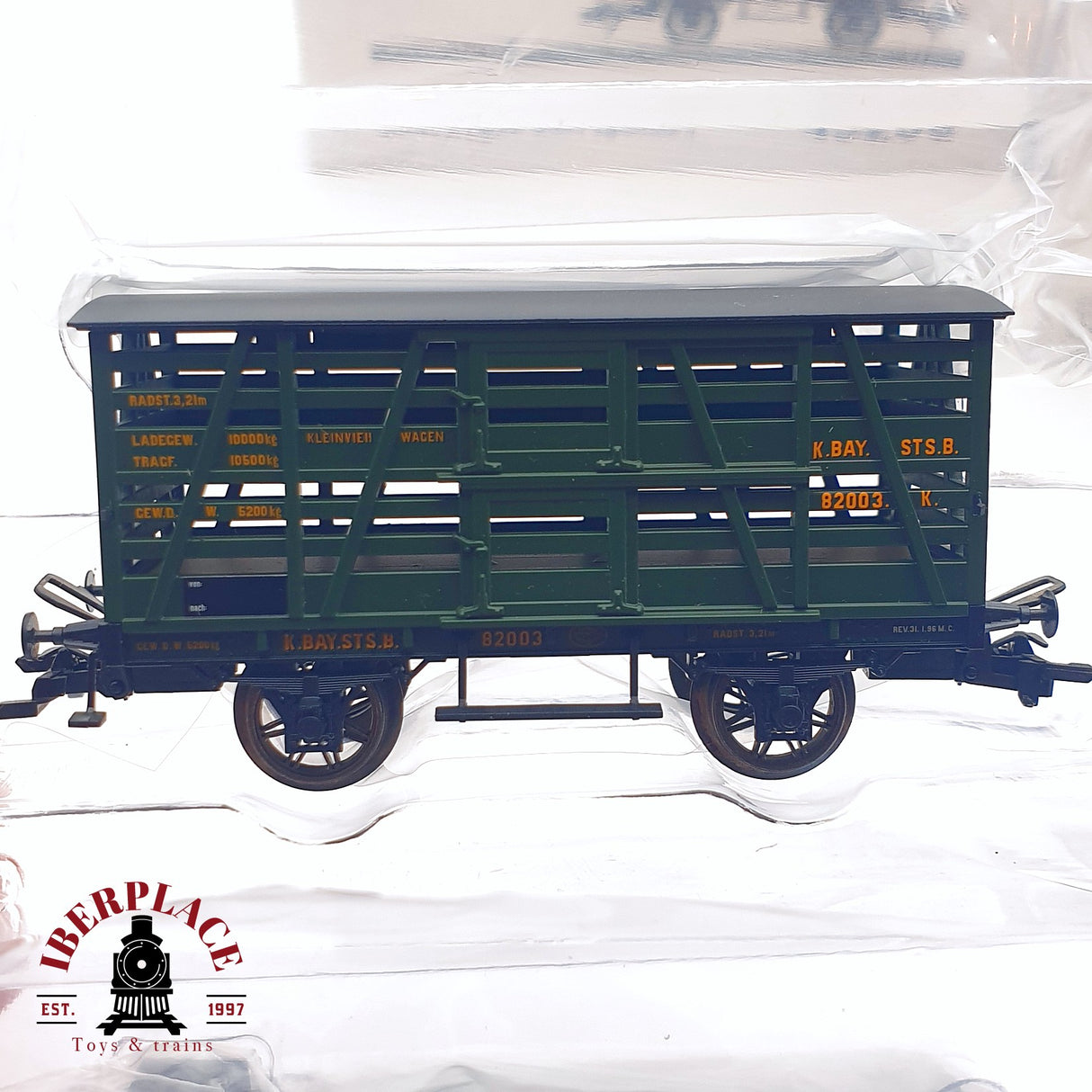 ♻️ 2da mano - Märklin 45260 set mercancias K.Bay.Sts.B 150 años H0 escala 1:87