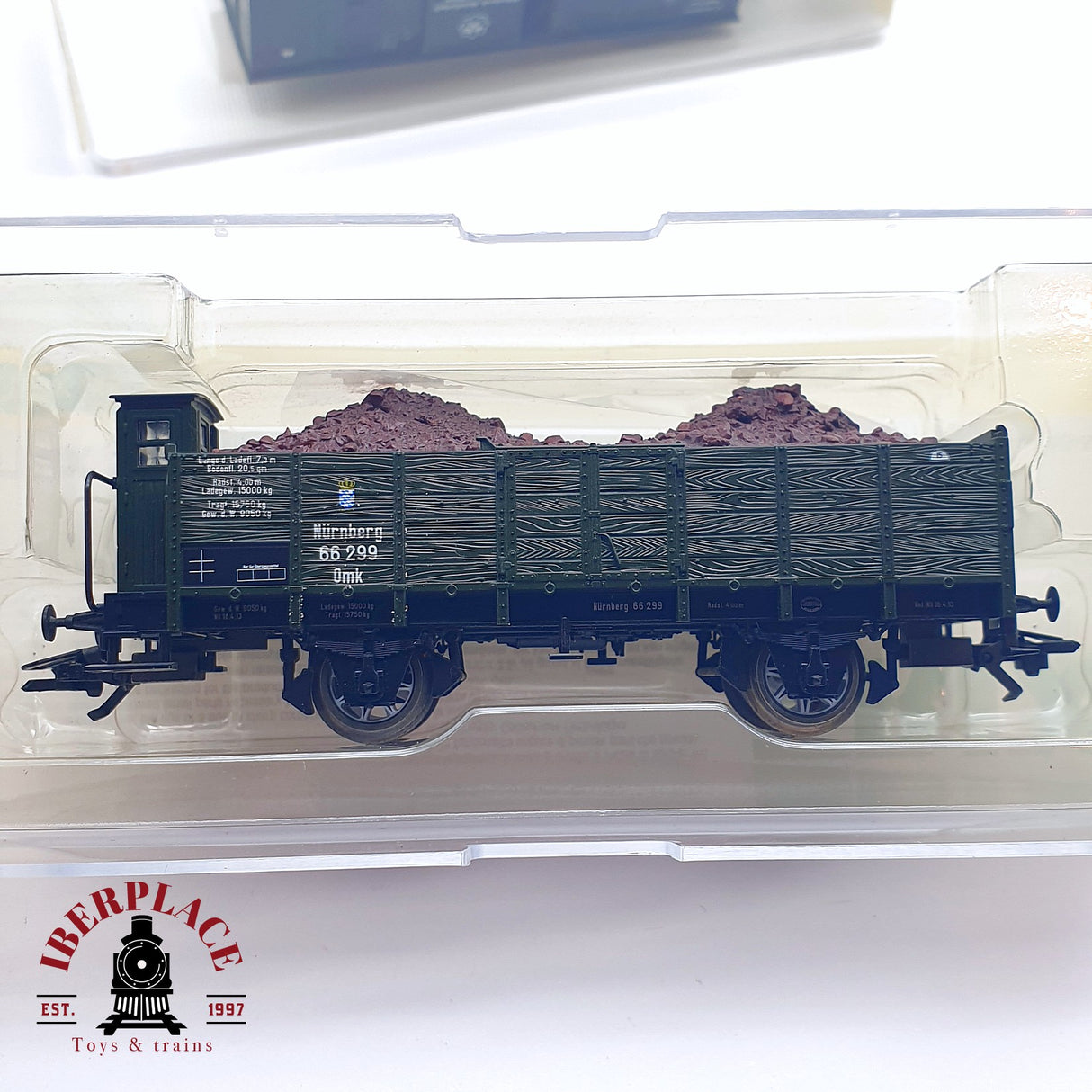 ♻️ 2da mano - Trix 24304 set mercancias Producción de acero en el Reino de Bayern H0 escala 1:87