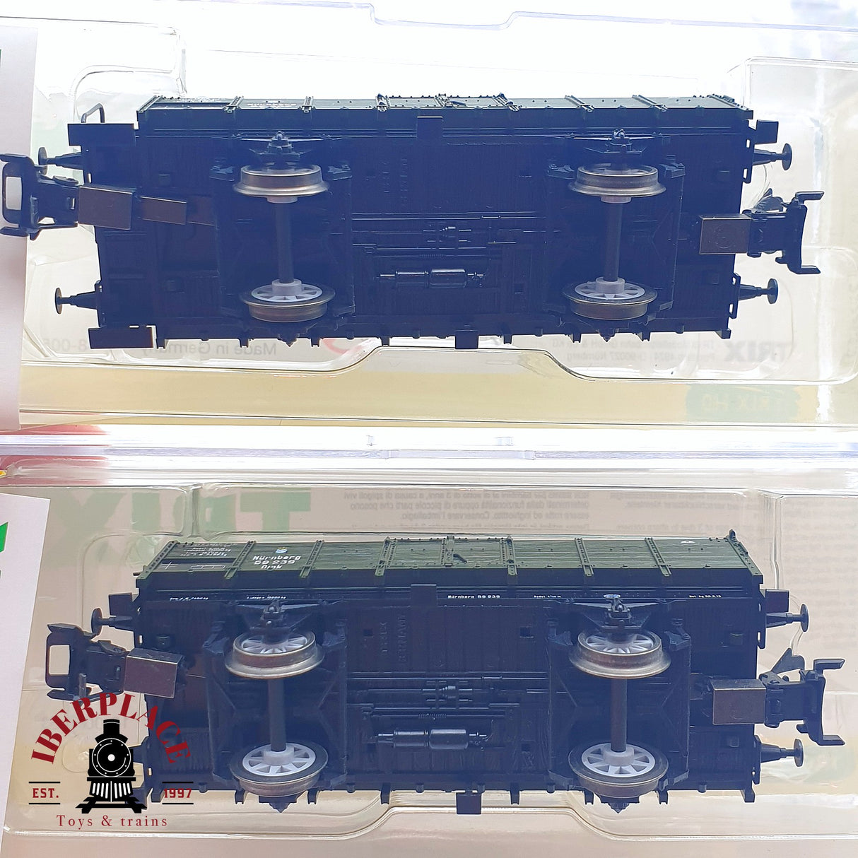 ♻️ 2da mano - Trix 24304 set mercancias Producción de acero en el Reino de Bayern H0 escala 1:87