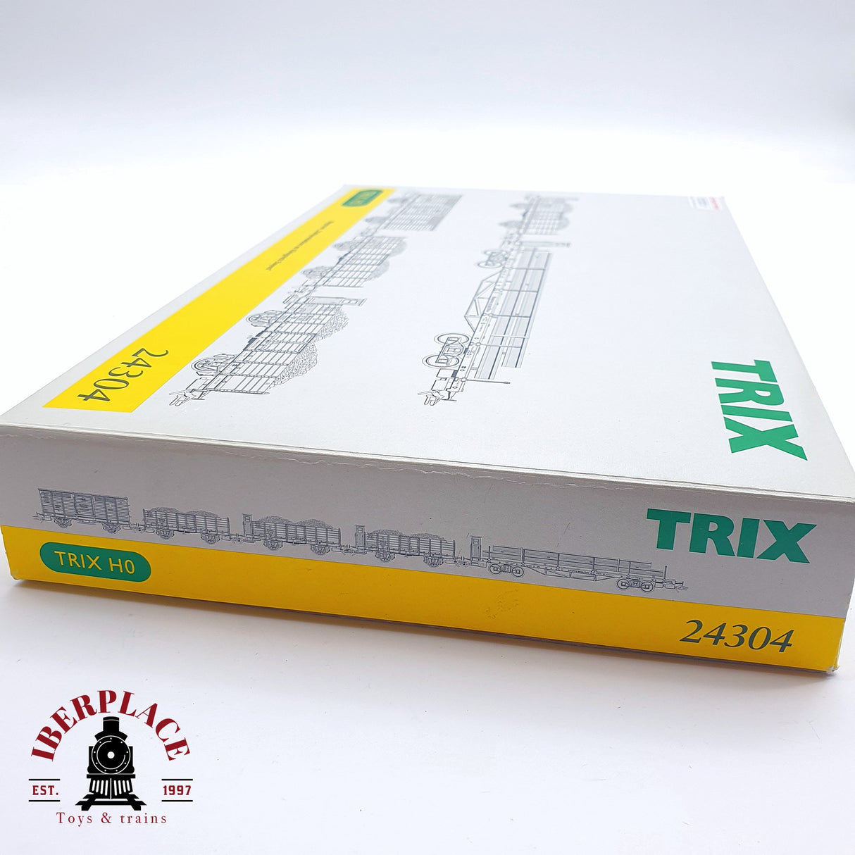 ♻️ 2da mano - Trix 24304 set mercancias Producción de acero en el Reino de Bayern H0 escala 1:87