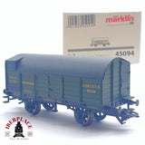 ♻️ 2da mano - Märklin 45094 vagón mercancias K.Bay.Sts.B Torfwagen H0 escala 1:87