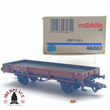 ♻️ 2da mano - Märklin 46061 vagón mercancias plataforma H0 escala 1:87