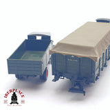 ♻️ 2da mano - Trix 46061 vagón central con compartimentos Castell H0 escala 1:87