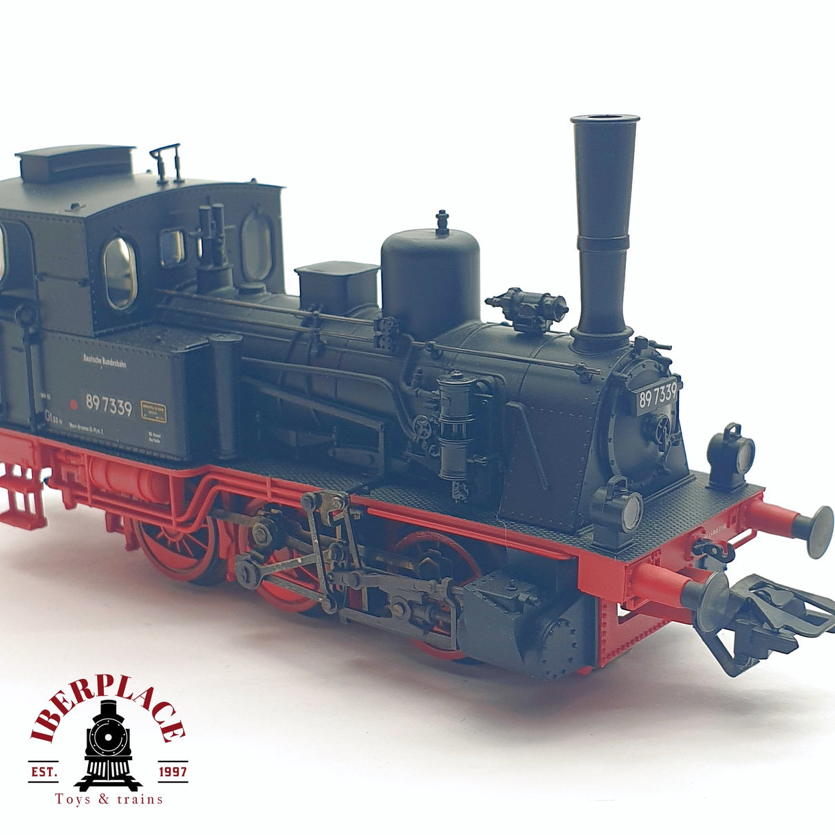 ♻️ 2da mano - Märklin 37143 Digital Locomotora de vapor DB 89 7339 con sonido H0 escala 1:87