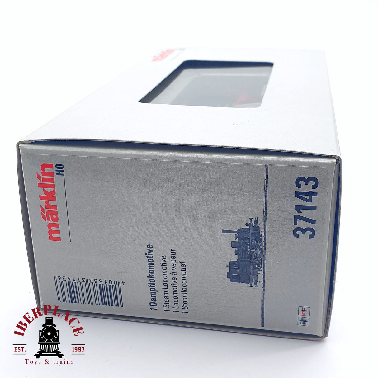 ♻️ 2da mano - Märklin 37143 Digital Locomotora de vapor DB 89 7339 con sonido H0 escala 1:87