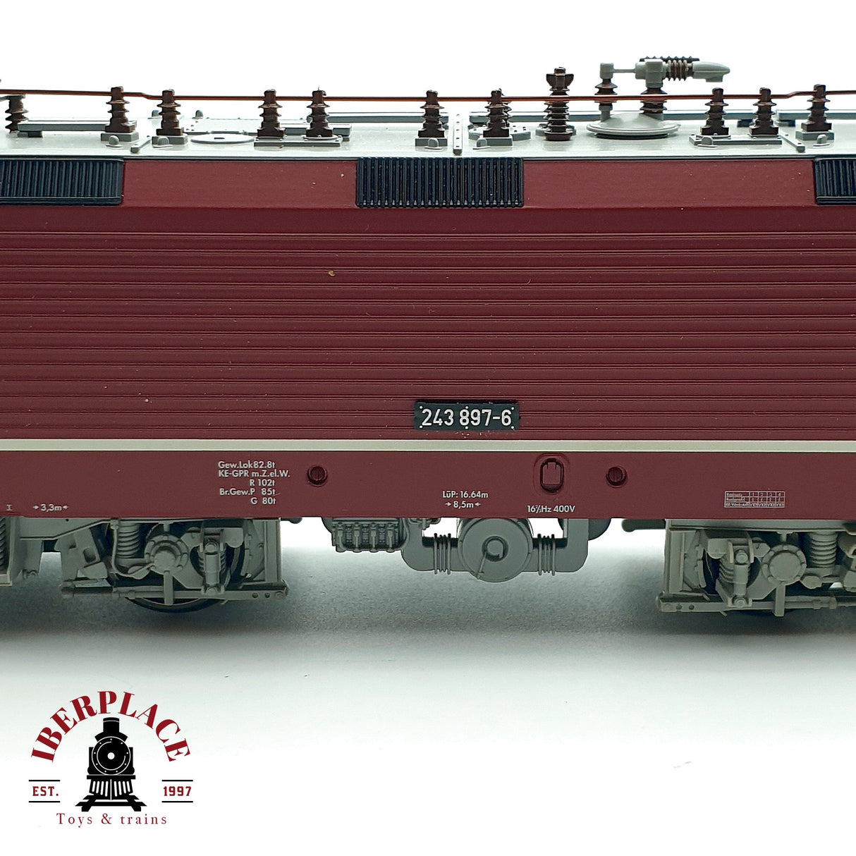 ♻️ AC Märklin 3443 Locomotora BR 243 897-6 DR H0 escala 1:87 A28