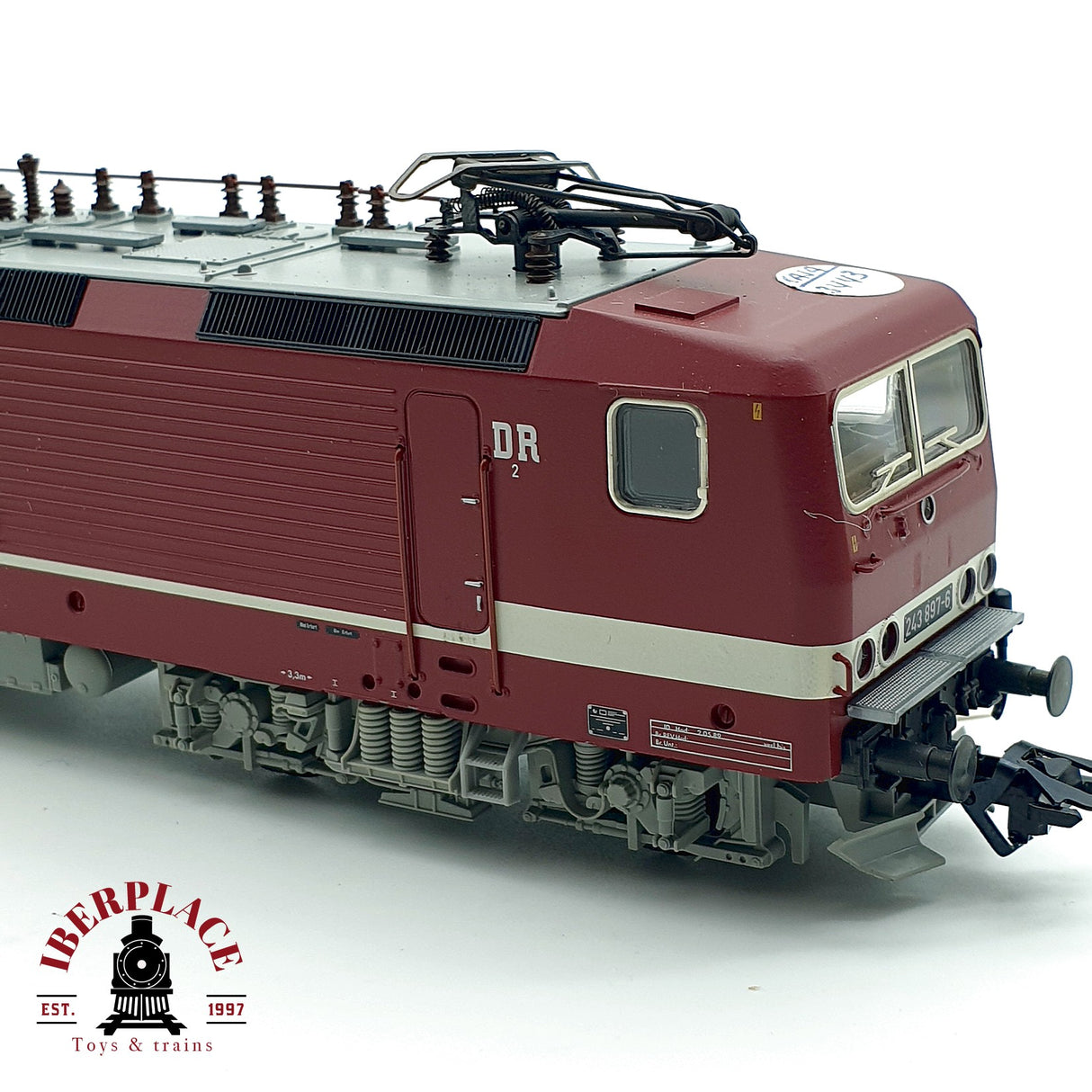 ♻️ AC Märklin 3443 Locomotora BR 243 897-6 DR H0 escala 1:87 A28