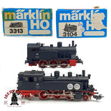 ♻️ AC 2x Märklin 3104 3313 Locomotoras de vapor DB H0 escala 1:87 A28