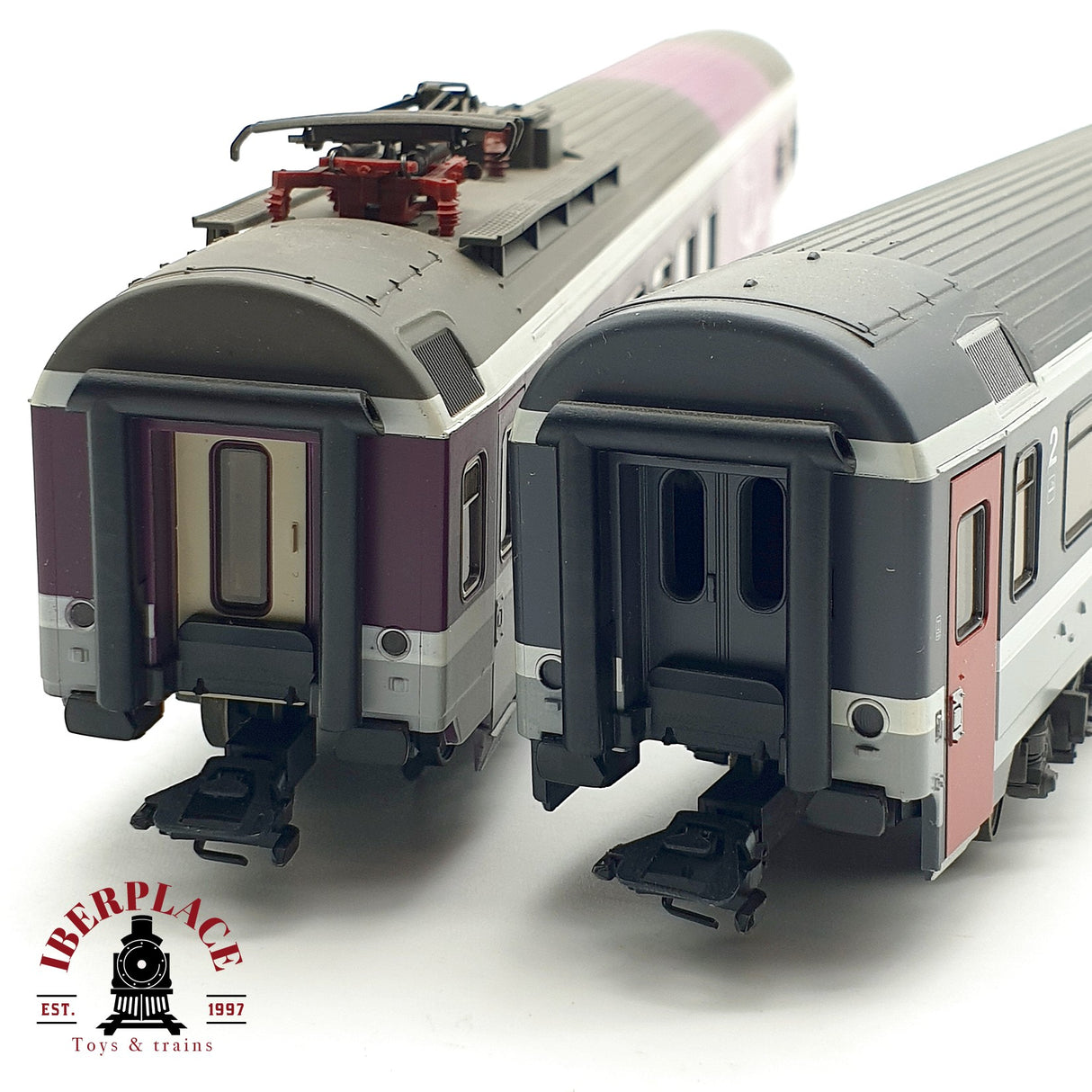 ♻️ AC 2x Märklin vagones pasajeros SBB Le Buffet Suisse H0 escala 1:87 A28