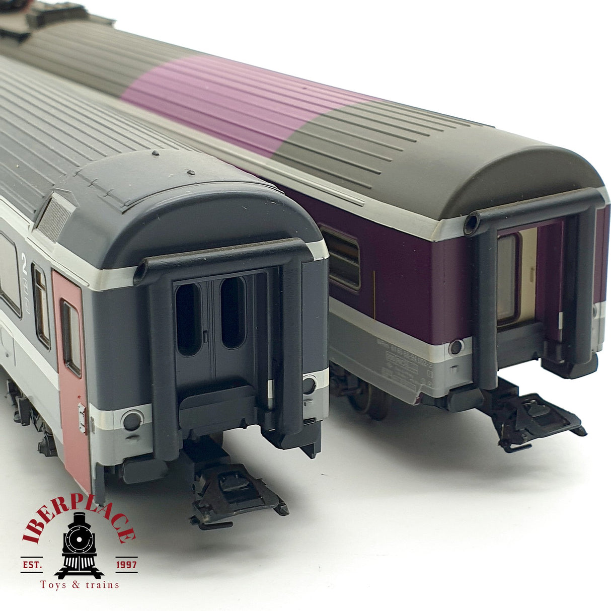 ♻️ AC 2x Märklin vagones pasajeros SBB Le Buffet Suisse H0 escala 1:87 A28