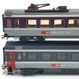 ♻️ AC 2x Märklin vagones pasajeros SBB Le Buffet Suisse H0 escala 1:87 A28