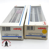 ♻️ AC 2x Märklin vagones pasajeros SBB Le Buffet Suisse H0 escala 1:87 A28