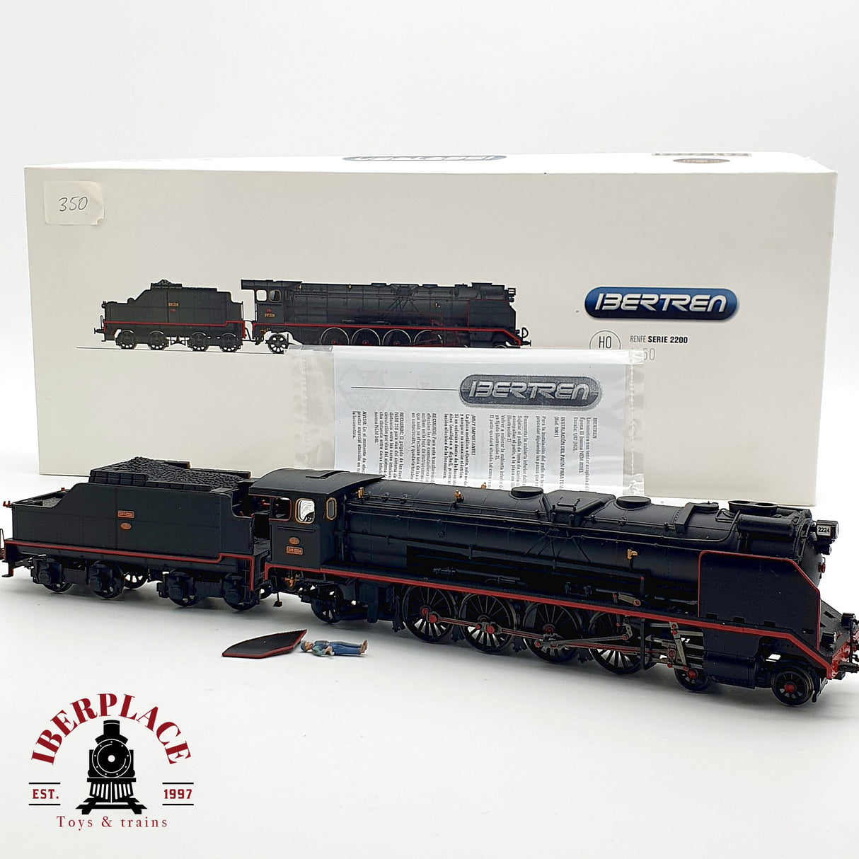 ♻️ DC IBERTREN 4101S Locomotora RENFE serie 2200 H0 escala 1:87 A28