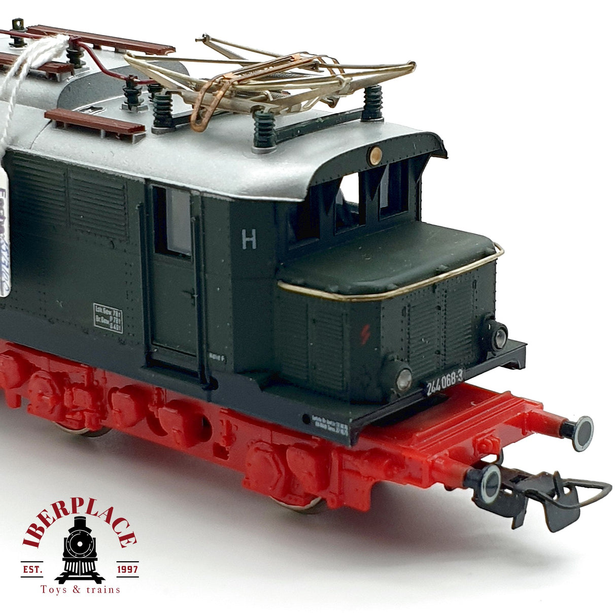 ♻️ DC PIKO 5/6201 Locomotora BR 244 068-3 DR H0 escala 1:87 A28