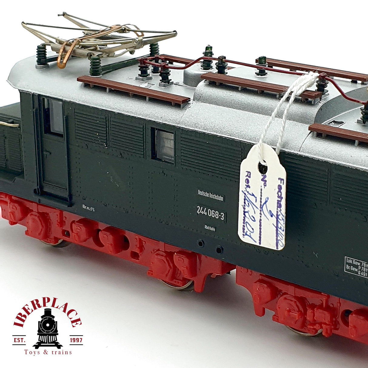 ♻️ DC PIKO 5/6201 Locomotora BR 244 068-3 DR H0 escala 1:87 A28