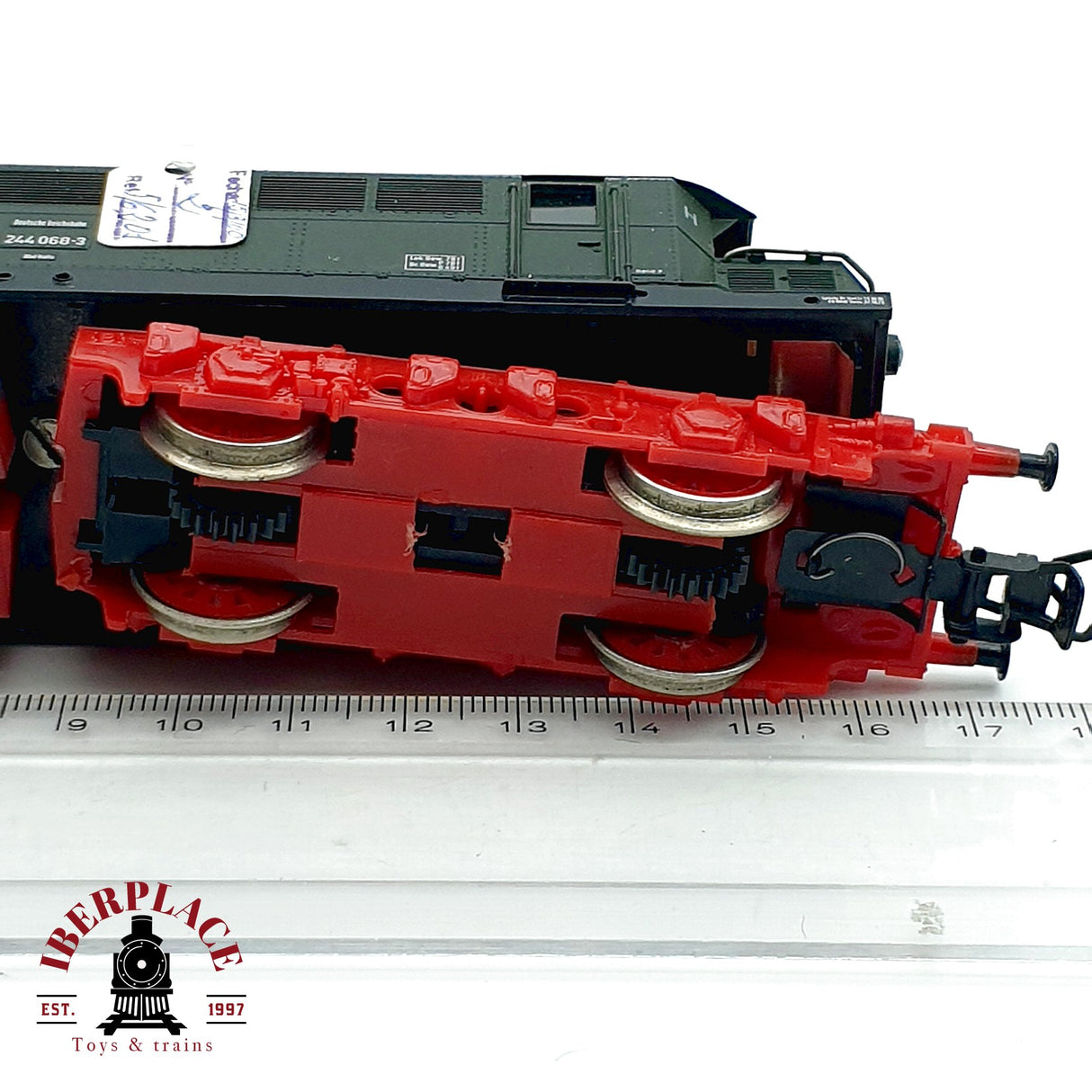 ♻️ DC PIKO 5/6201 Locomotora BR 244 068-3 DR H0 escala 1:87 A28