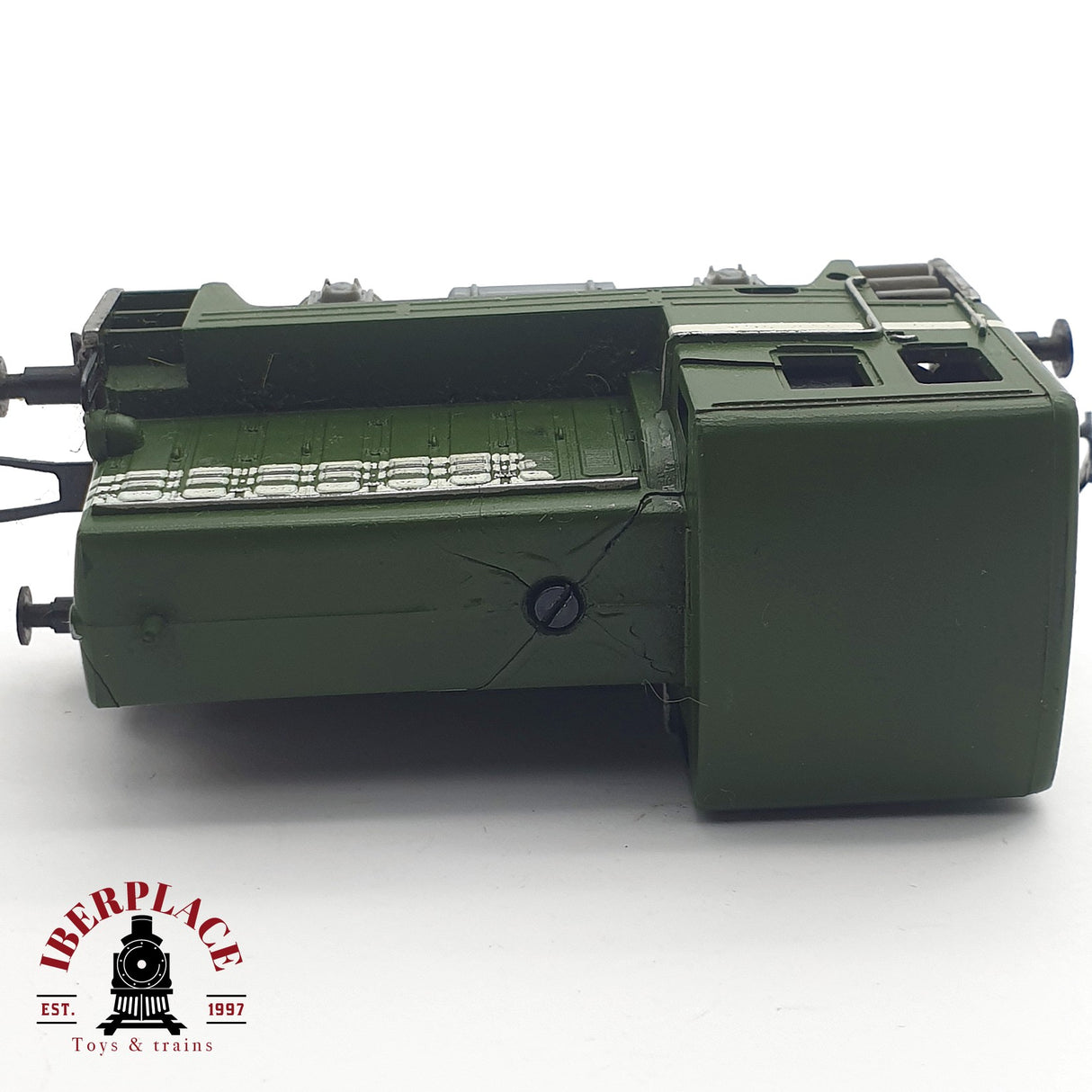 ♻️ DC Locomotora diesel de maniobras verde H0 escala 1:87 ⚠️ restaurar/piezas