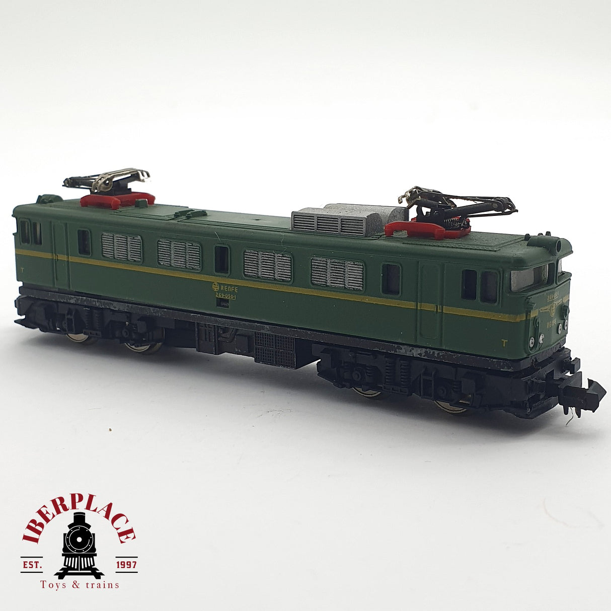 Modelismo Ferroviario Tren Electrico Ibertren Locomotora 10145