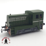 ♻️ DC Locomotora diesel de maniobras verde H0 escala 1:87 ⚠️ restaurar/piezas