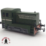 ♻️ DC Locomotora diesel de maniobras verde H0 escala 1:87 ⚠️ restaurar/piezas