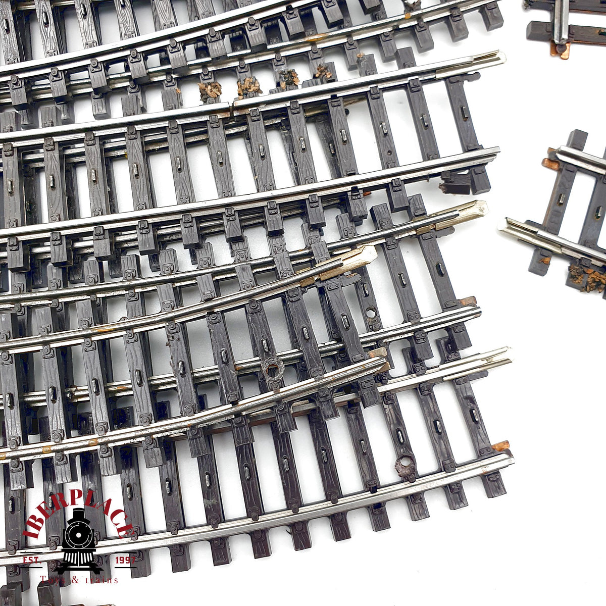 ♻️ 🛠️ Märklin K-Gleis 20x 2221 2274 2203 vías curvas y rectas  Escala H0 1:87 AC