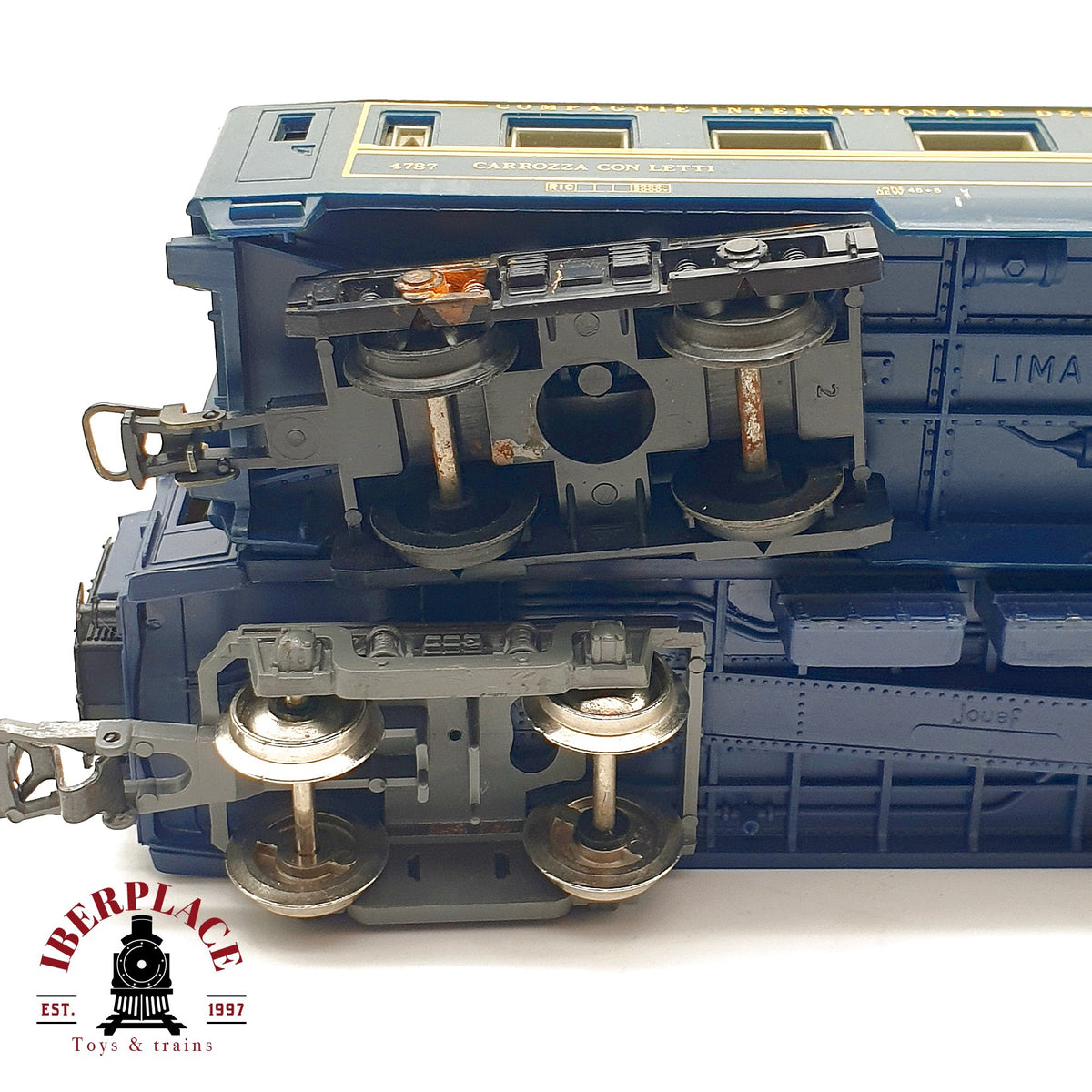 ♻️ 🚂 Lima 4x vagones CIWL Orient Express Schlafwagen Pullman DC Escala H0 1:87