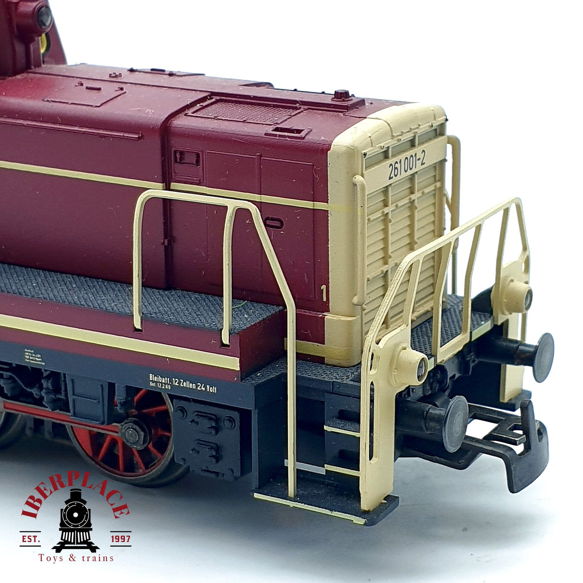 ♻️✨ Märklin 37654 Digital Locomotora diesel maniobras BR 261 DB Ep IV V60 AC Escala H0 1:87