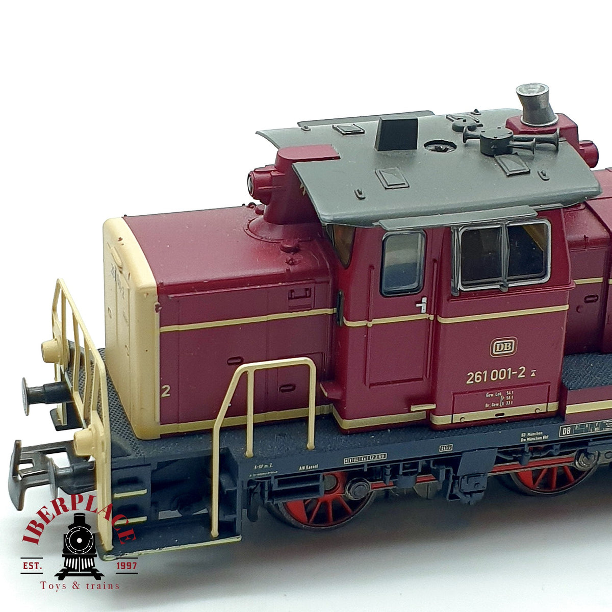 ♻️✨ Märklin 37654 Digital Locomotora diesel maniobras BR 261 DB Ep IV V60 AC Escala H0 1:87
