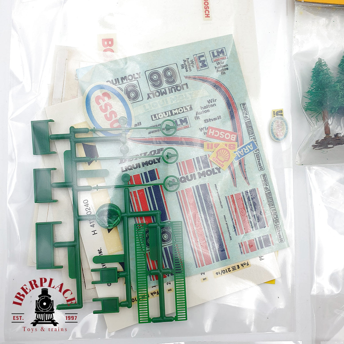 ♻️ 🚂 Busch abetos figuras Correos Post calcas carga accesorios Z 1:220