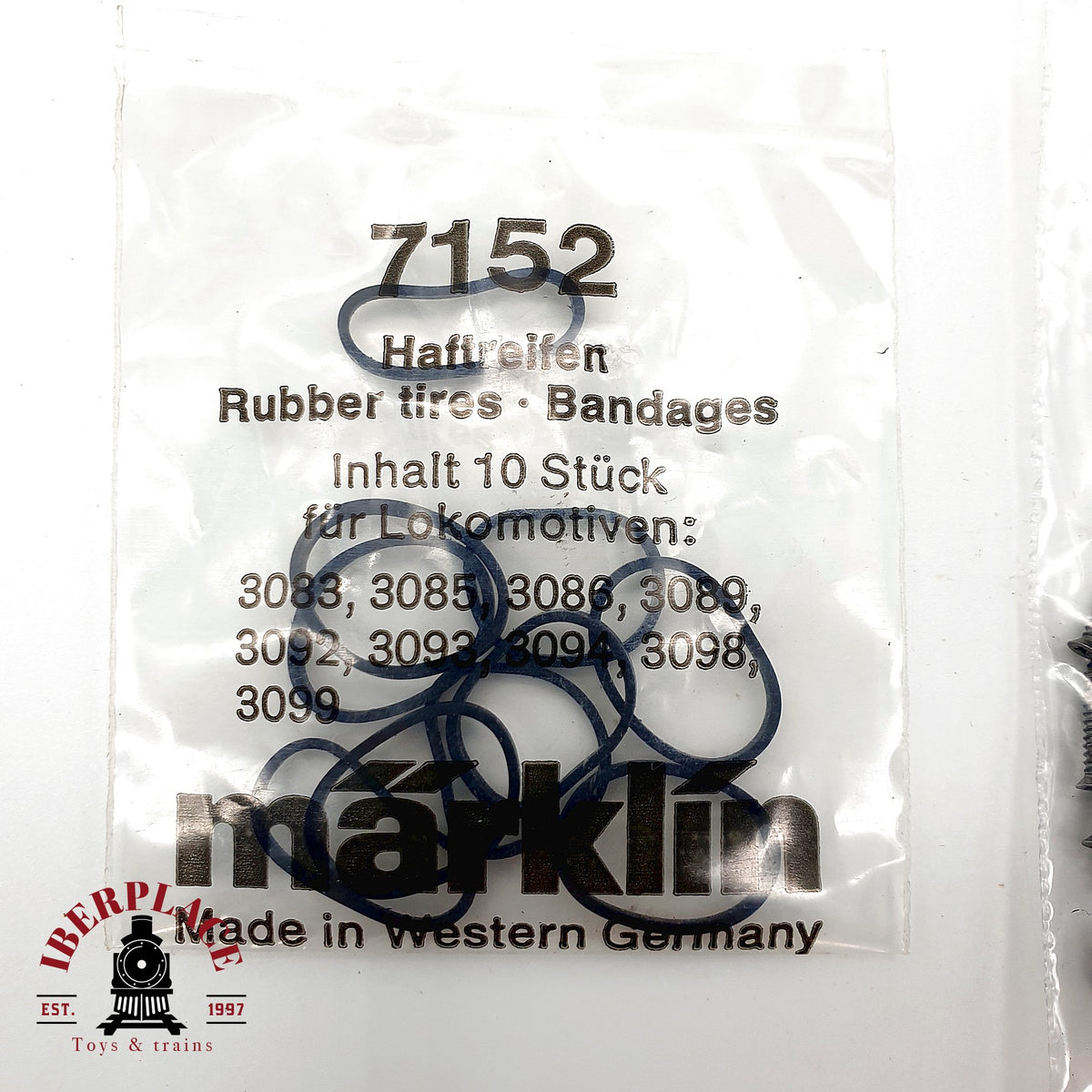 ♻️ 🧩 Marklin Lote Recambios Aros Adherencia 7152 Tornillos 7599 Carbones 600300 Escala H0 1:87