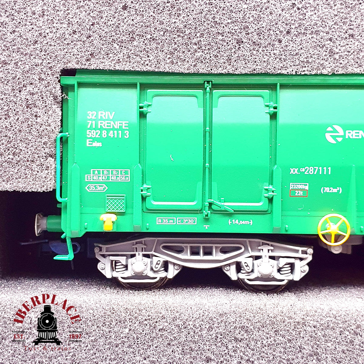 ♻️✨Electrotren 6501 Set Serie Limitada Locomotora 311 Cargas RENFE + 2 Vagones Escala H0 1:87