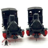 ♻️ 🛠️ 2x Fleischmann H0 Locomotora Vapor Tanque ANNA Werklok 3 para Restaurar  Escala H0 1:87