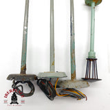 ♻️ 🛠️ Märklin 4x 448/4 farola estacion 1 mastil iluminacion Escala H0 1:87